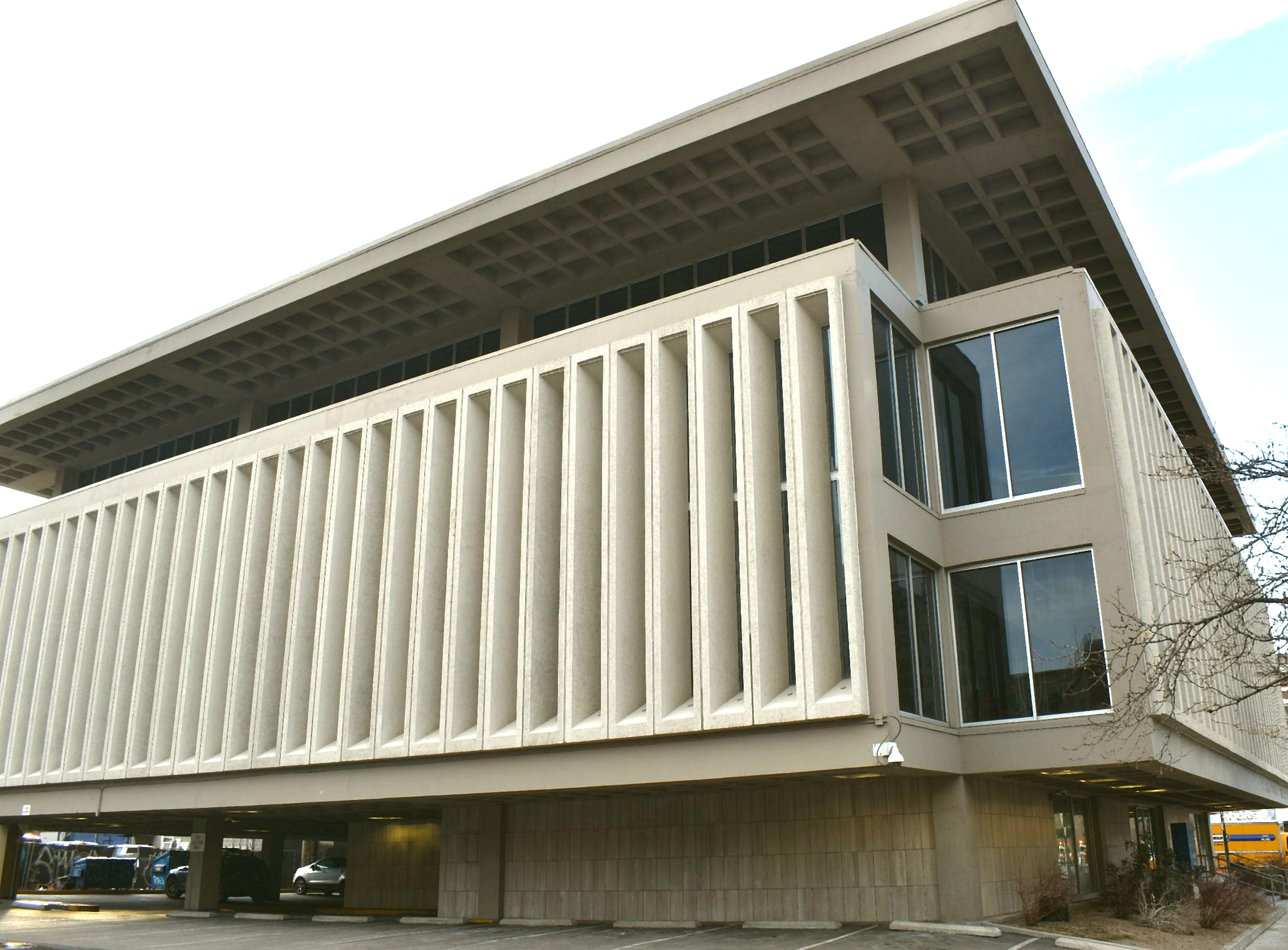 Exterior photo of our Denver office building.